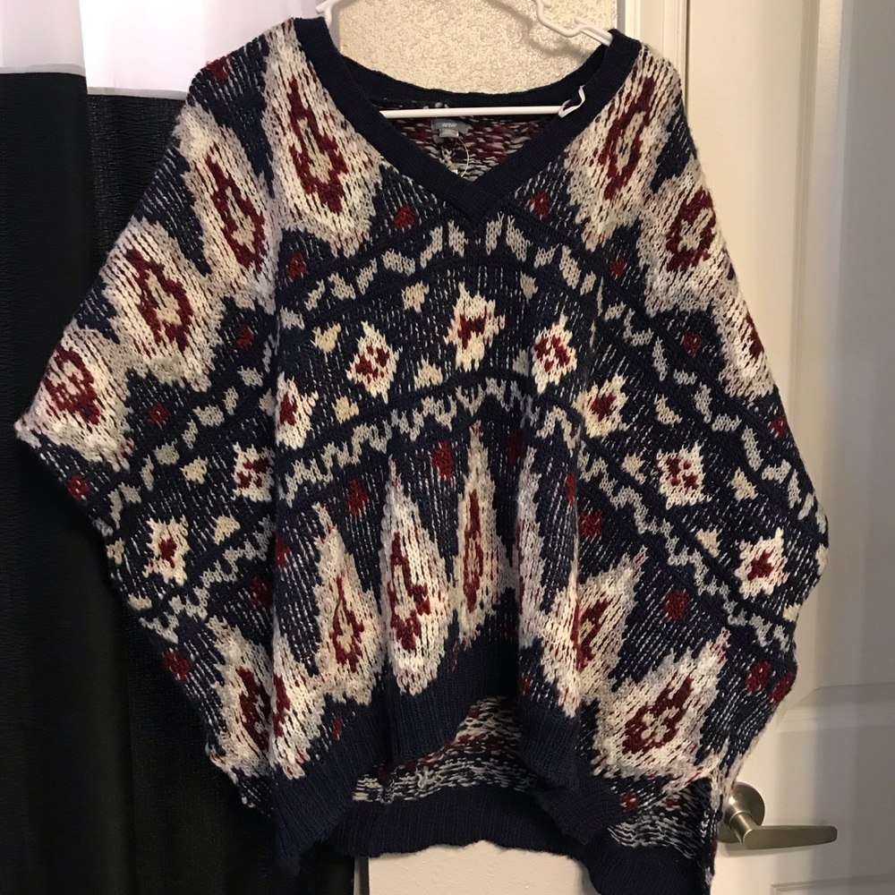 Aerie sweater poncho